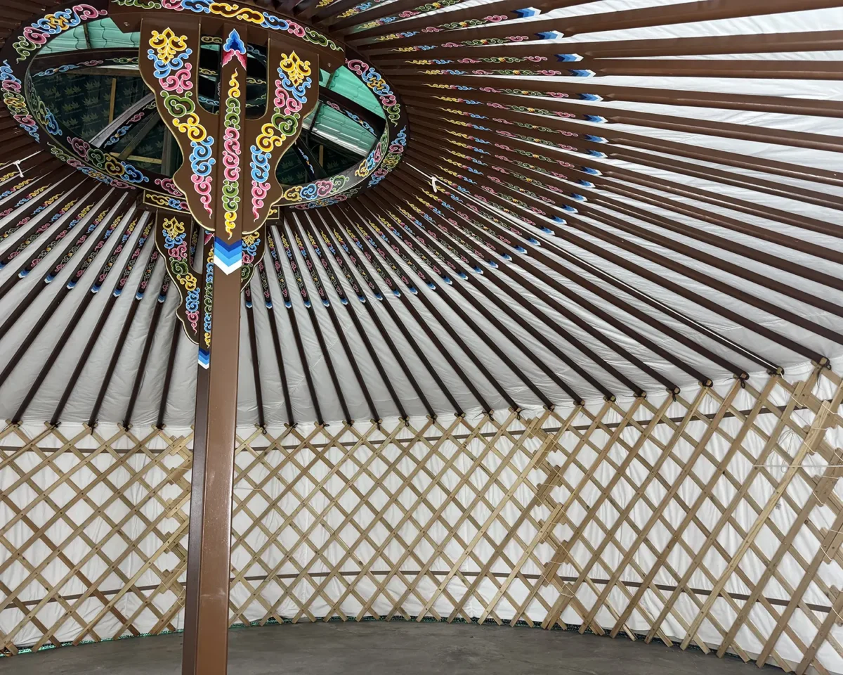A 22ft yurt with 2 windows (Yurt #25370) - Image 5
