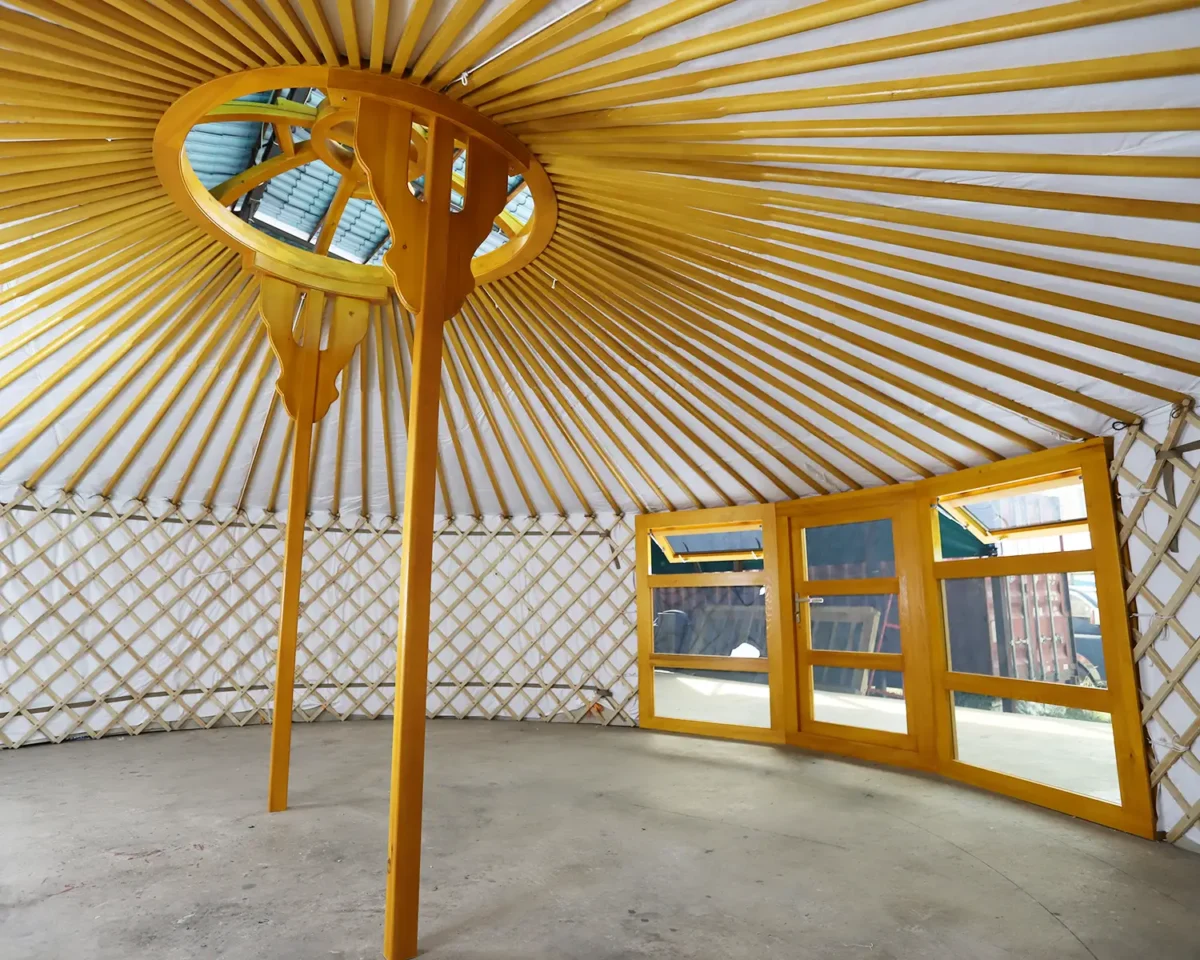 A 22ft yurt with 3 windows (Yurt #25371) - Image 7