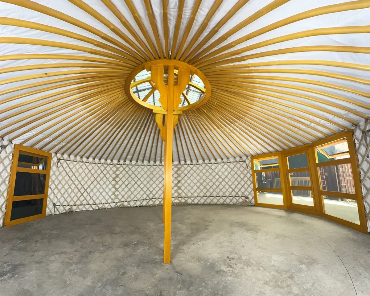 A 22ft yurt with 3 windows (Yurt #25371) - Image 3