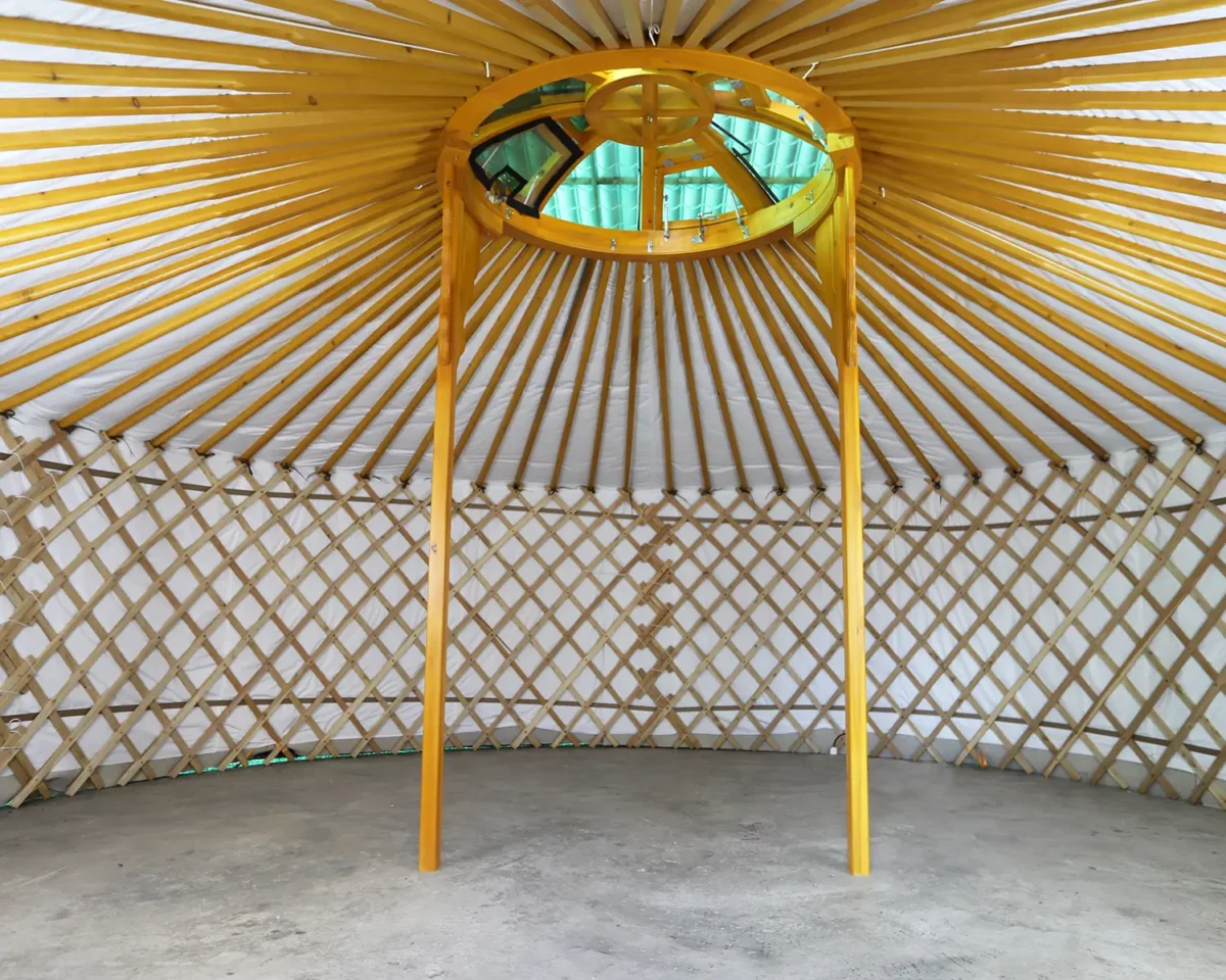 A 19ft yurt with 2 front windows (Yurt #25373) - Image 5