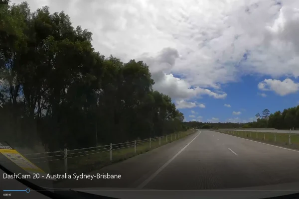 DashCam 20 - Australia Sydney-Brisbane