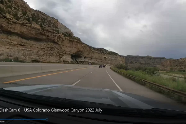 DashCam 6 - USA Colorado Glenwood Canyon 2022 July
