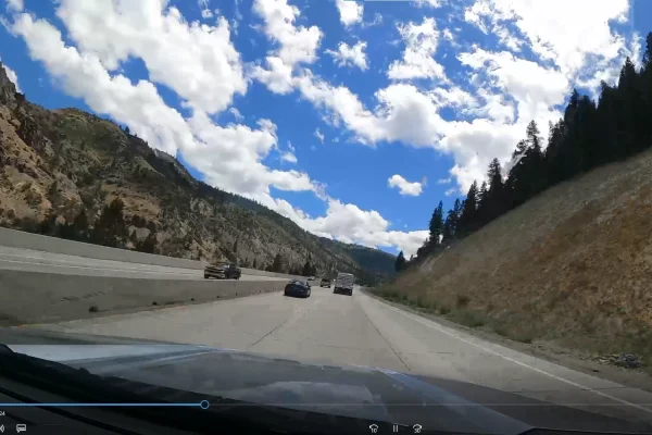 DashCam 8 - USA California National Forest 2022 July