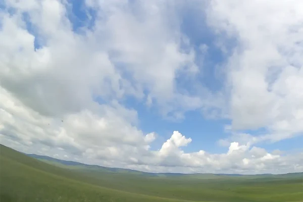 Dashcam video of Mongolia dashcam
