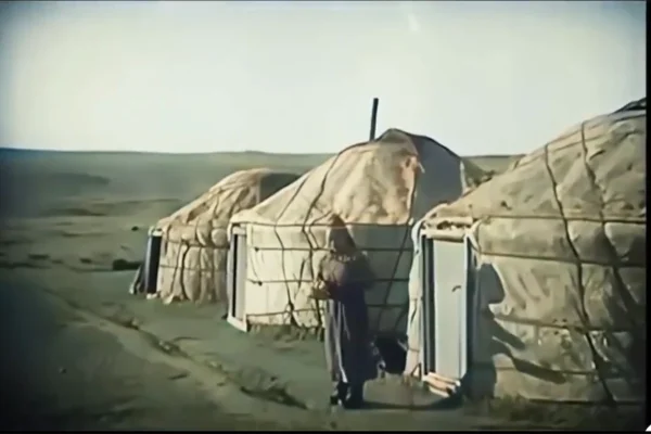 Yurt in the 1930s video